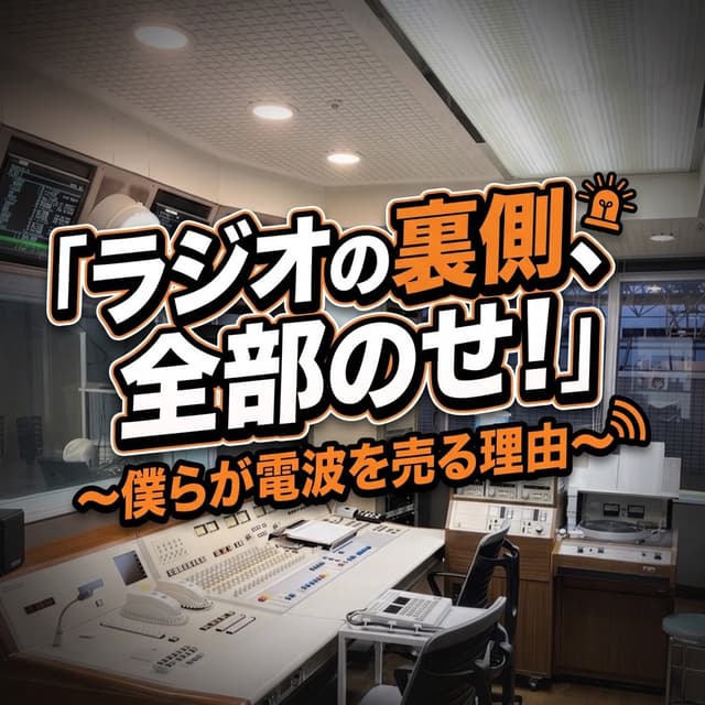 ラジオの裏側、全部のせ！～僕らが電波を売る理由～