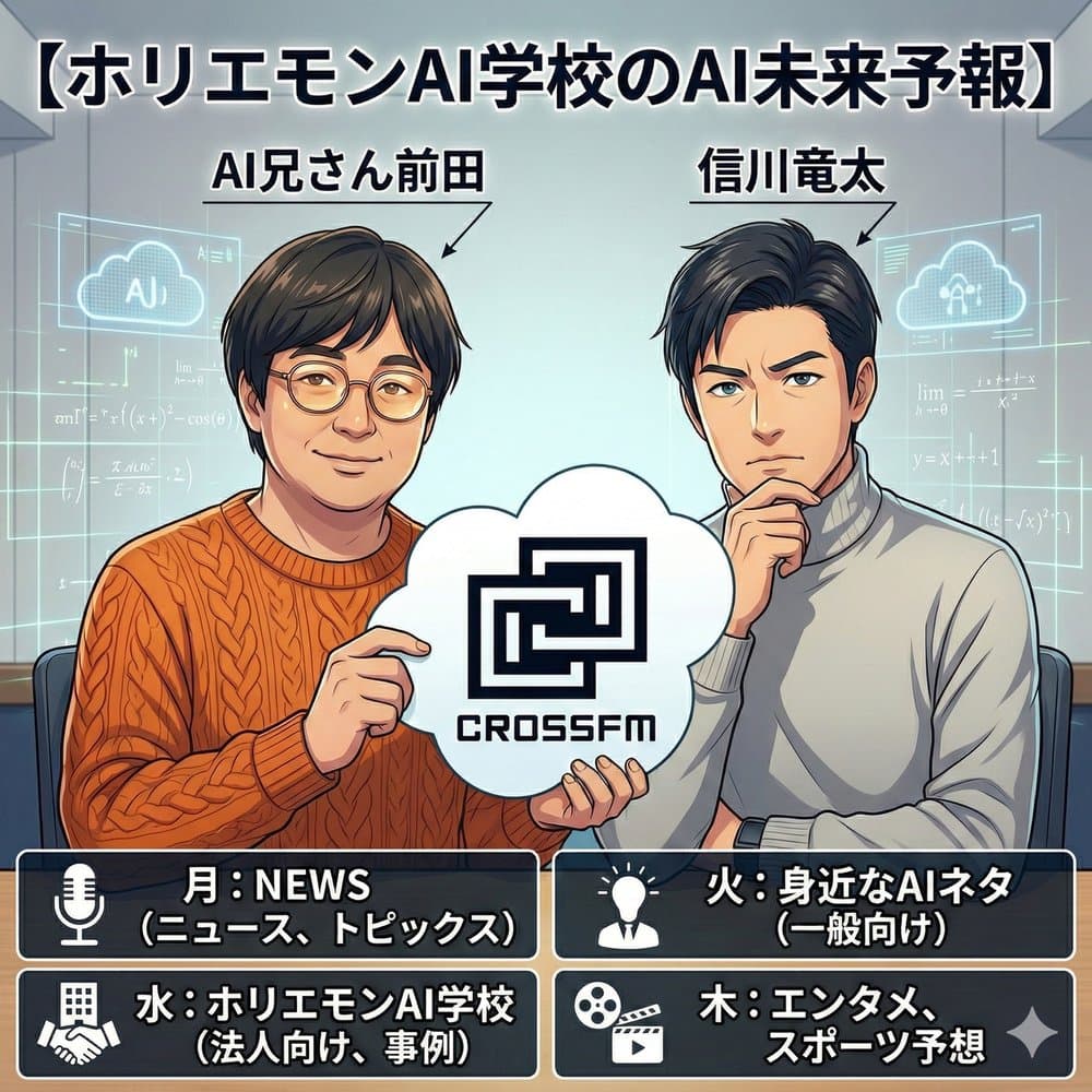 ホリエモンAI学校の「AI未来予報」