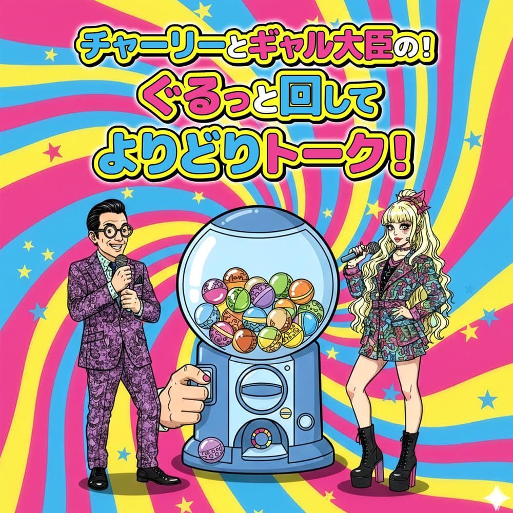 チャーリーとギャル大臣の ぐるっと回してよりどりトーク！