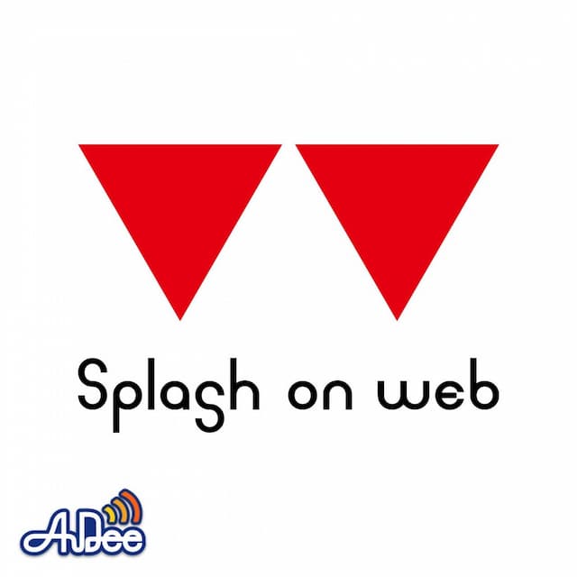 splash on web