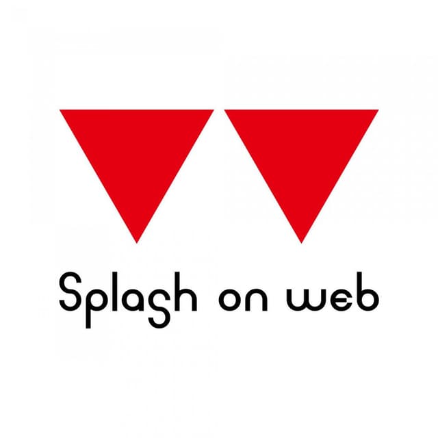 splash on web