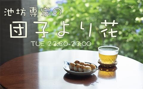 池坊専宗の団子より花のヘッダー画像