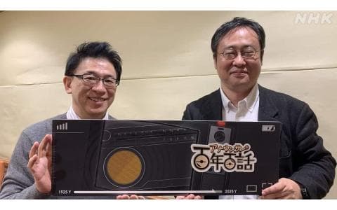 アナウンサー百年百話のヘッダー画像