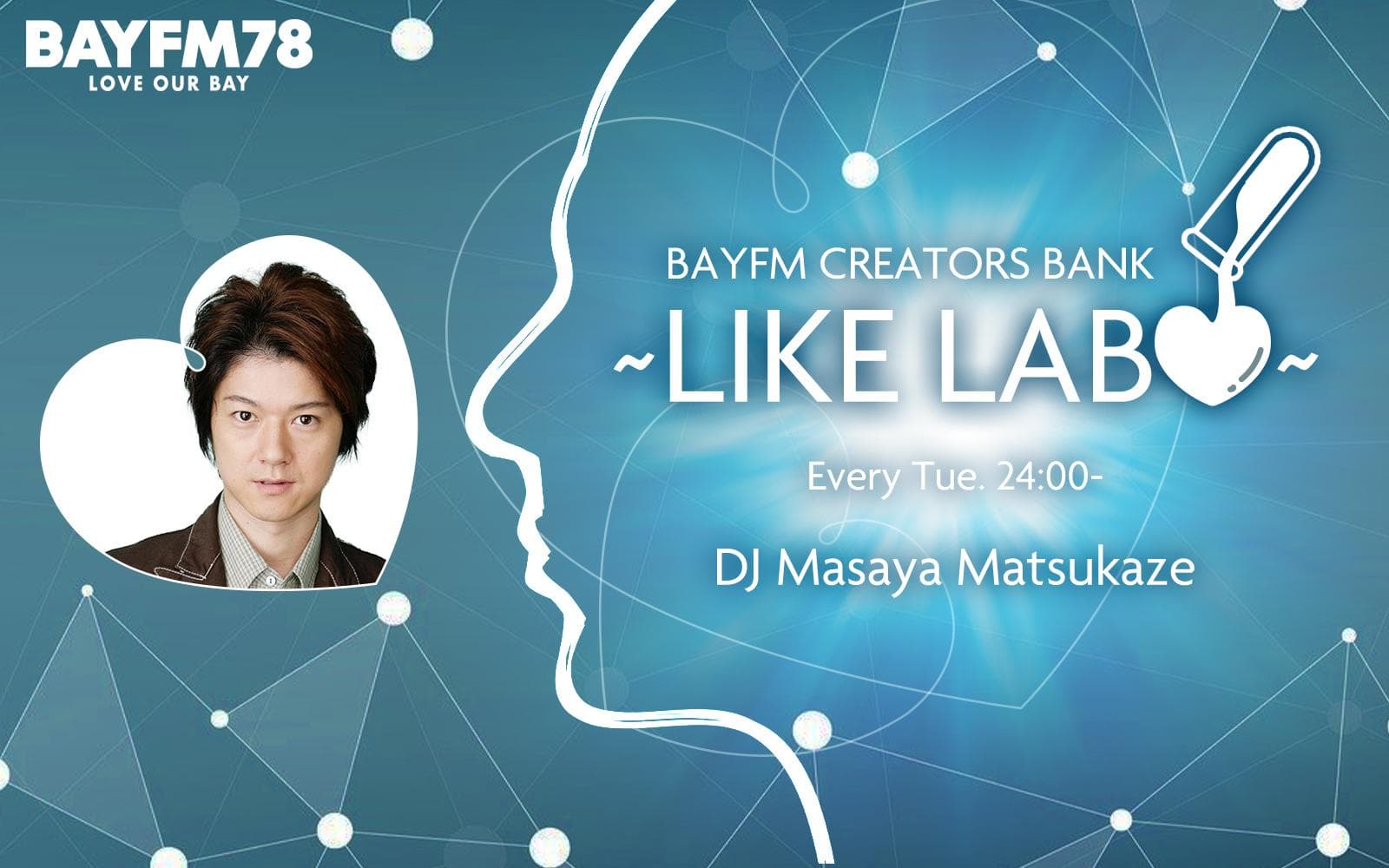 BAYFM CREATORS BANK～LIKE LABO～のヘッダー画像