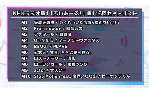 ぶいあーる！～ＶＴｕｂｅｒの音楽Ｒａｄｉｏ～　第１１６回　しぐれういが登場！