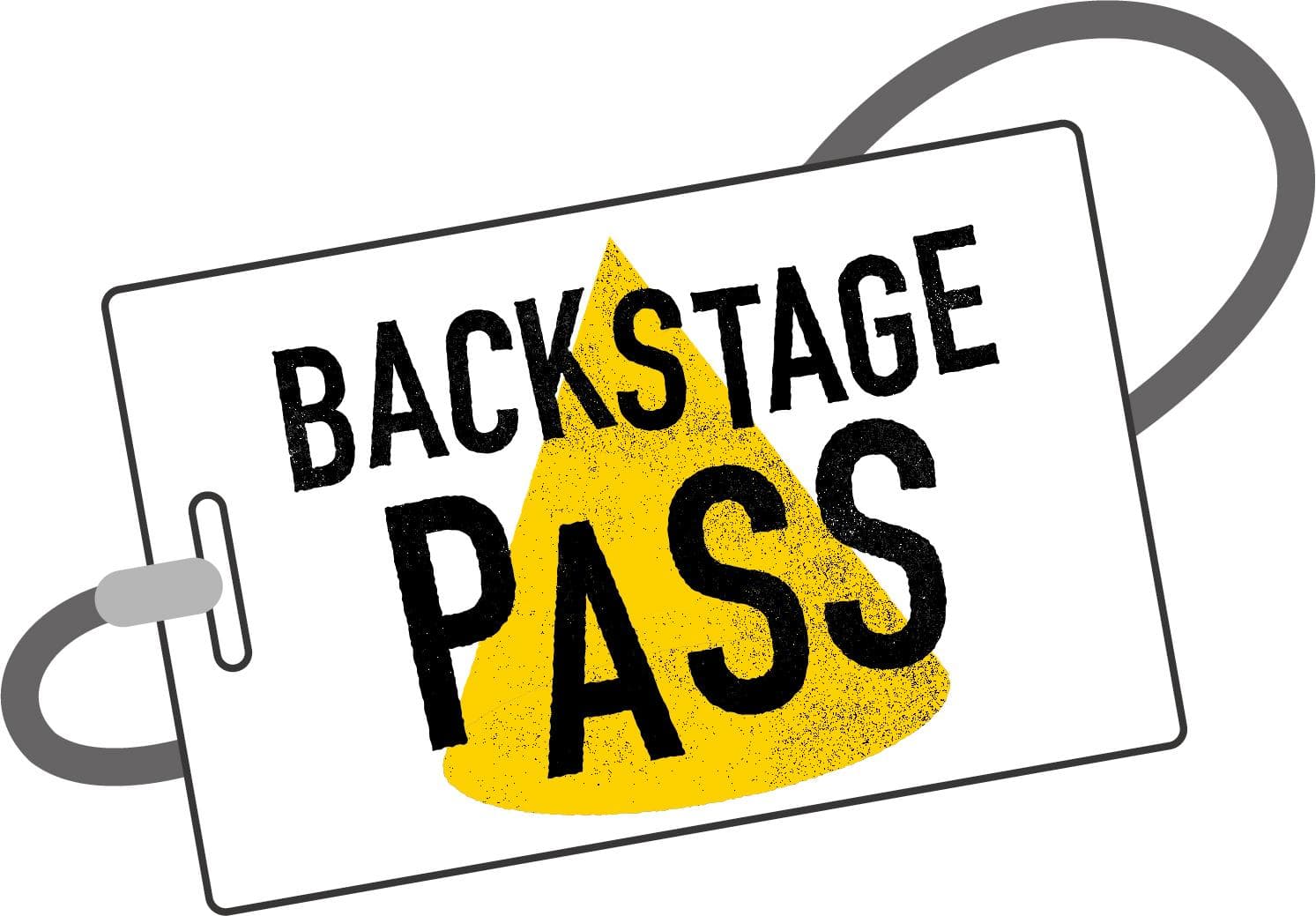 BACKSTAGE PASSのヘッダー画像