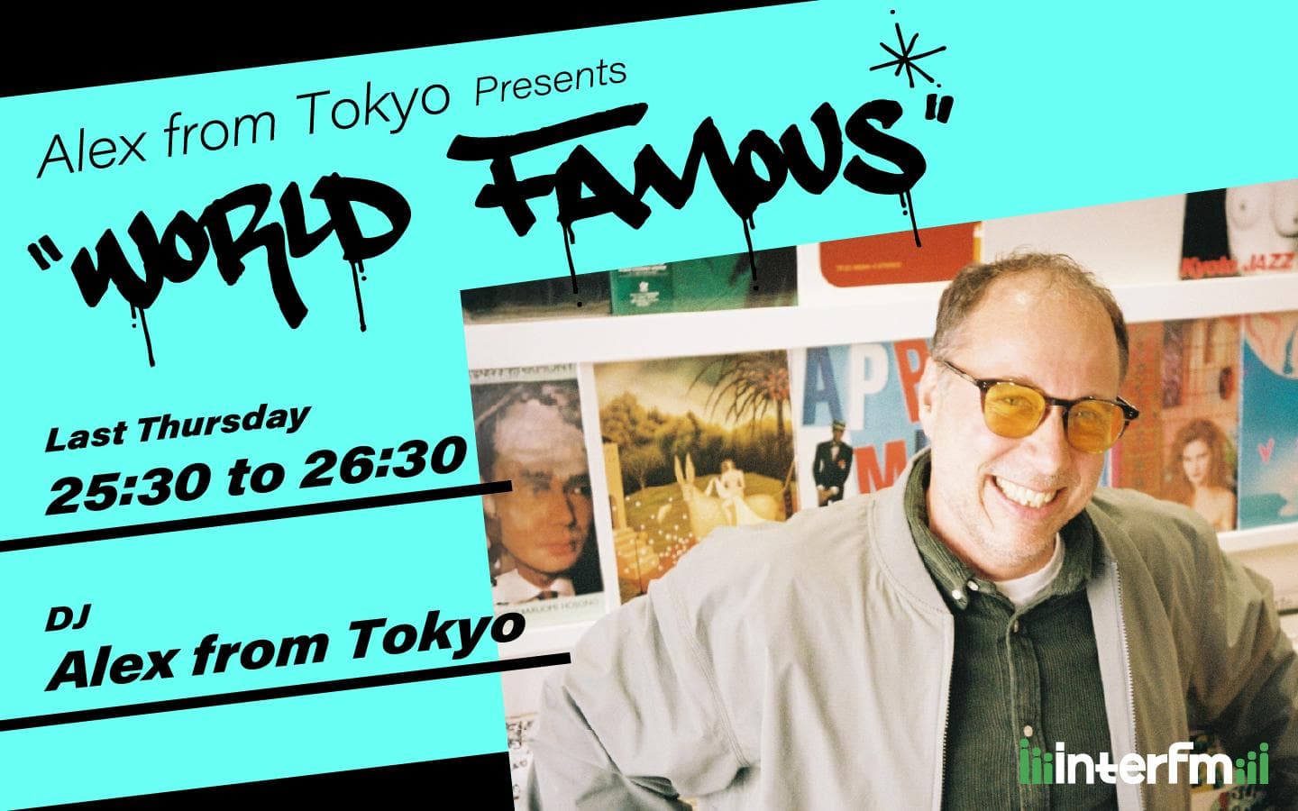 Alex from Tokyo presents "world famous"のヘッダー画像