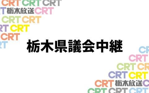 栃木県議会中継のヘッダー画像