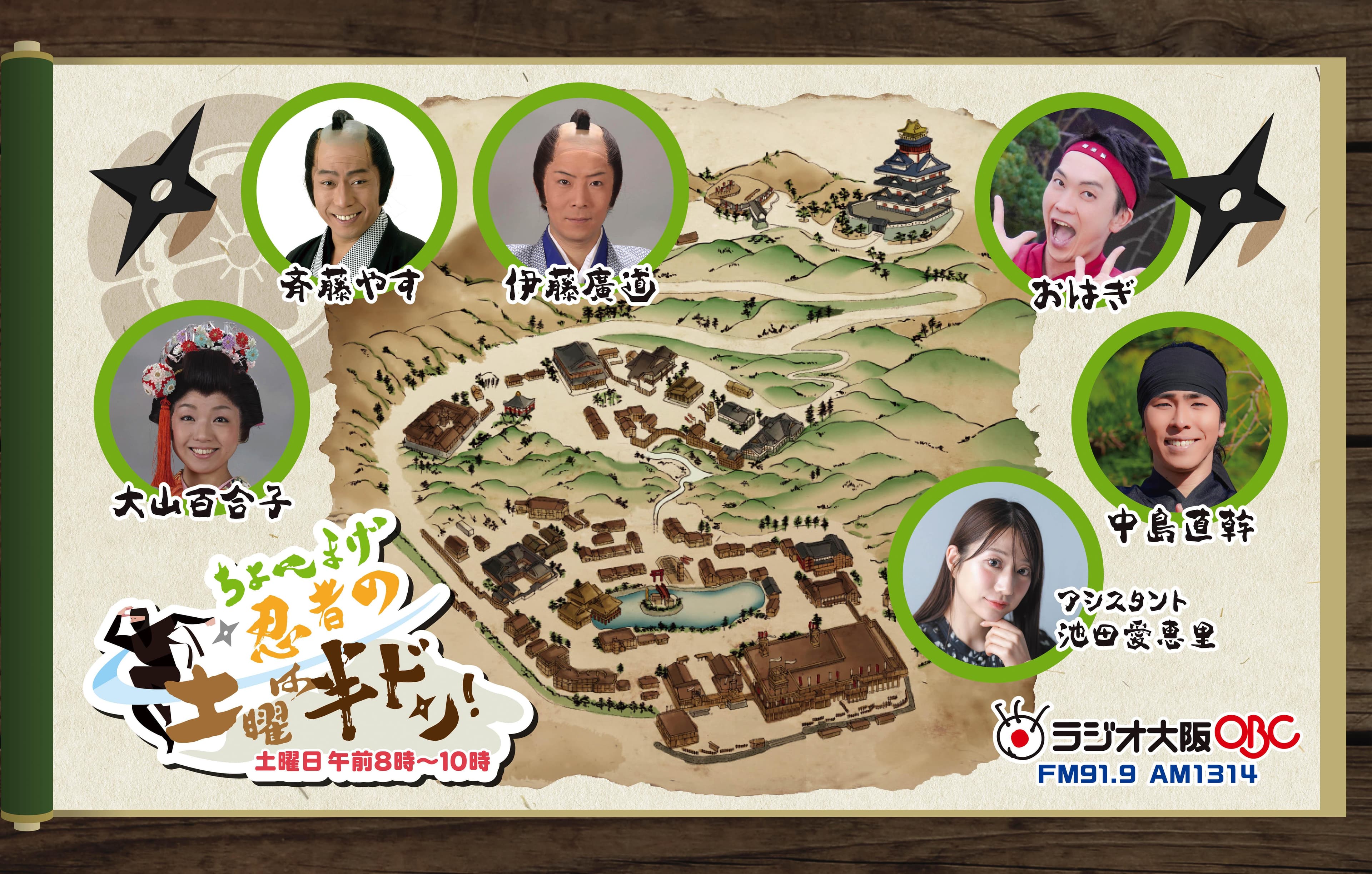 ちょんまげ・忍者の土曜は半ドン！のヘッダー画像