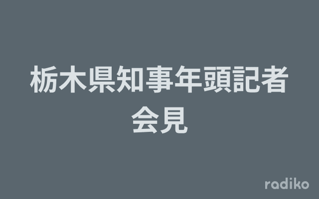 栃木県知事年頭記者会見のヘッダー画像
