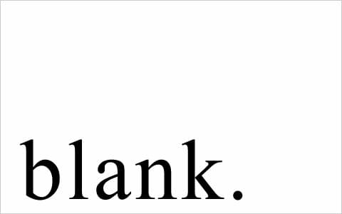 blank