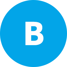 B